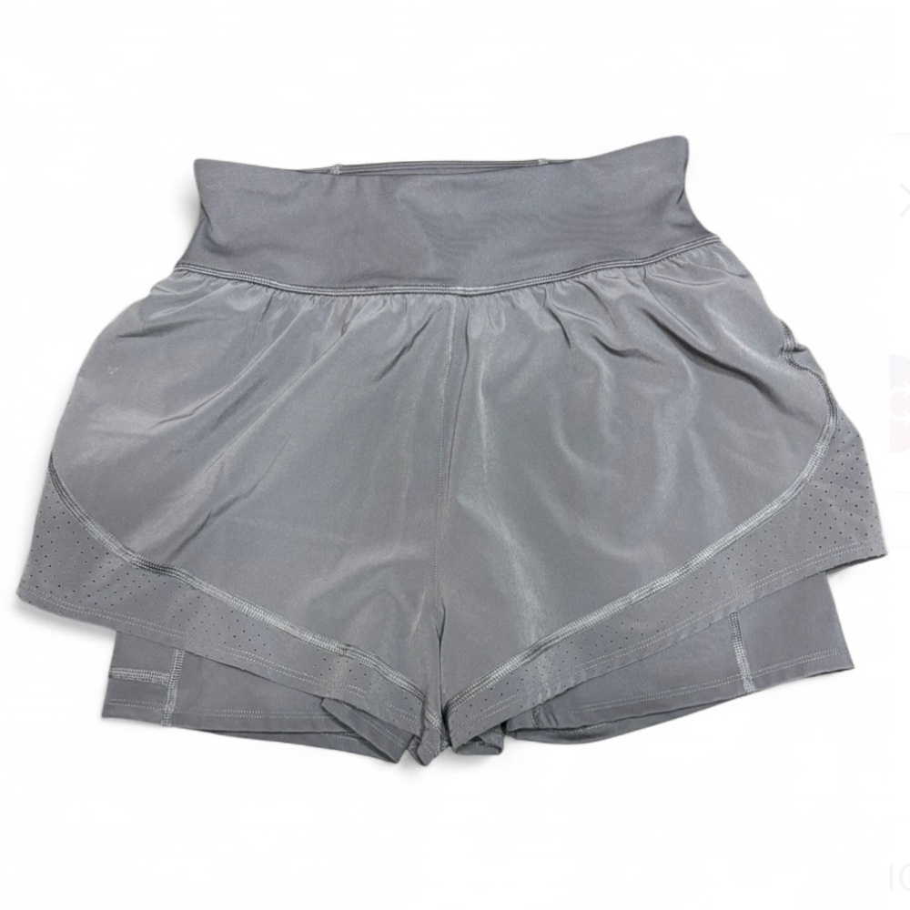 SPANX Dark Gray The Get Moving Shorts 5” size Small